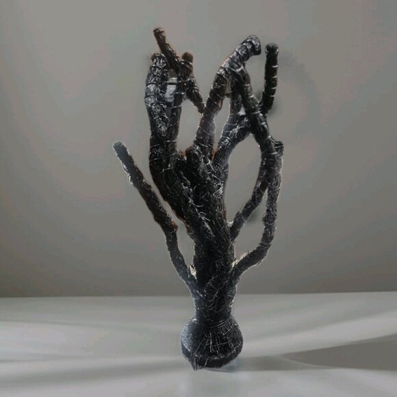 Vintage Halloween Spooky Tree Twisted Primitive Decor 20” Tall - Picture 1 of 4